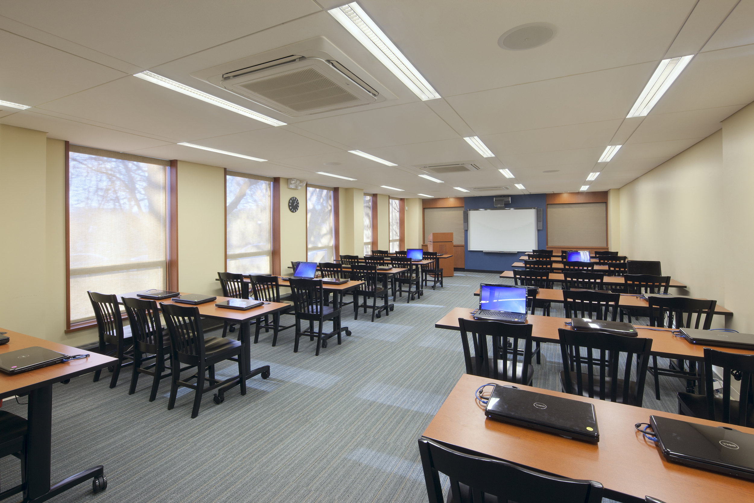 Archbishop Molloy High School Library And It Center Design