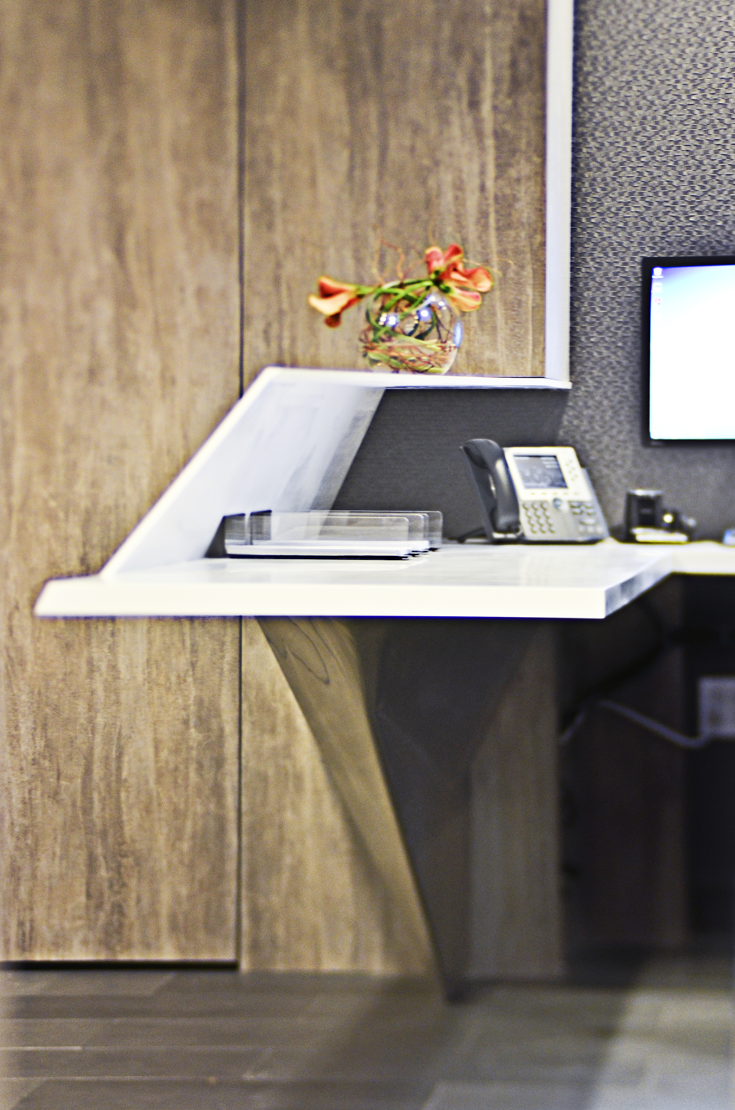 Custom Reception Desk