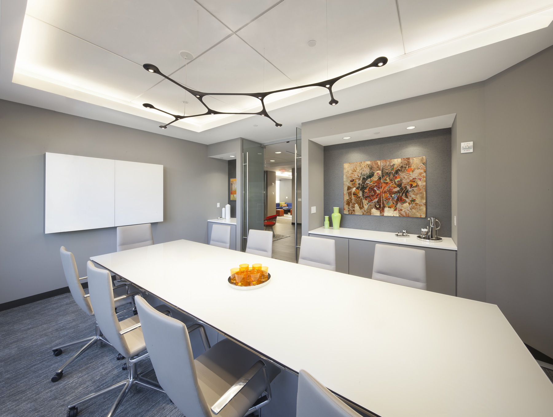 Tobin Parnes Design. NYC. Workplace. Conference Room Design