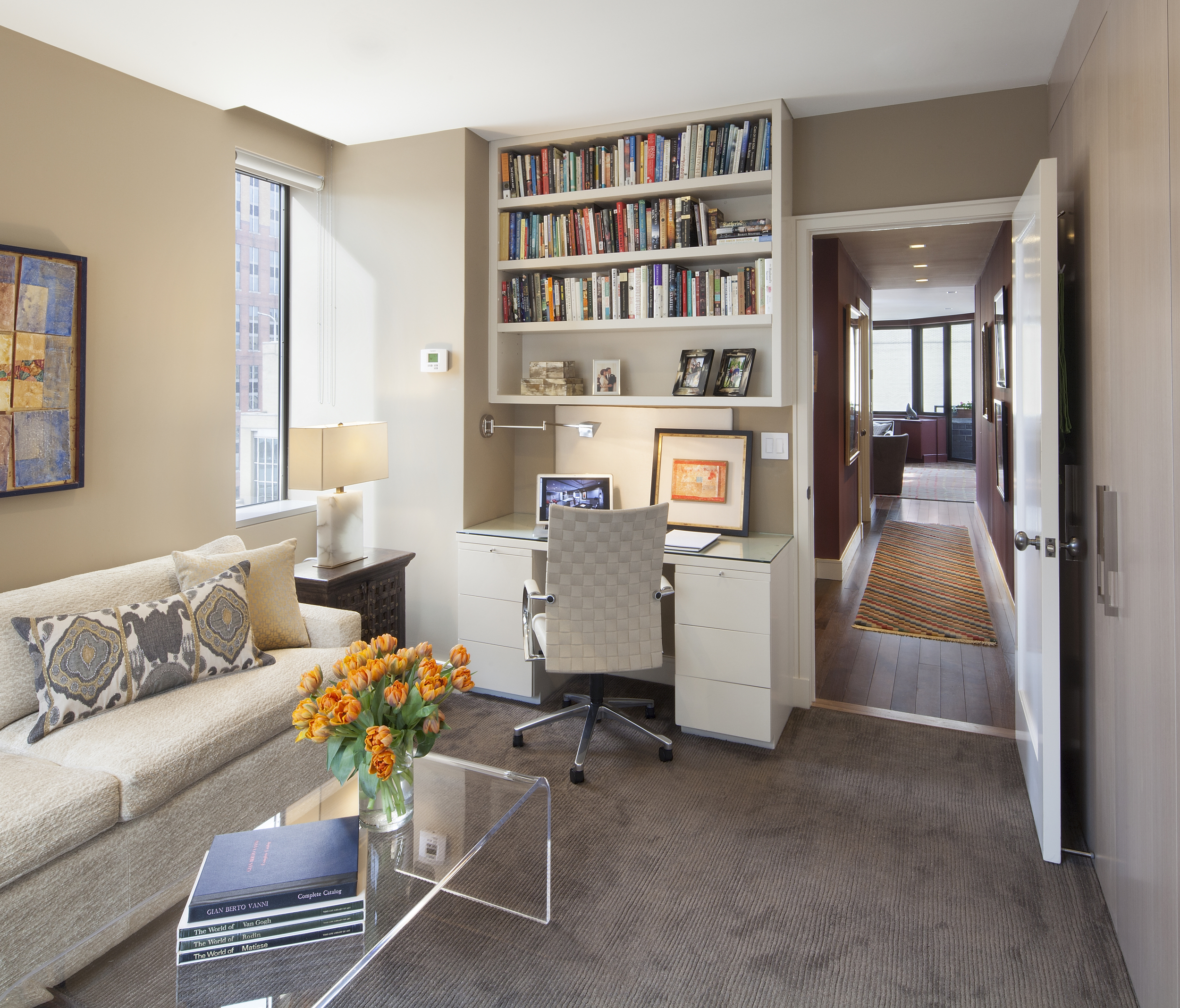 Private Residence. Tobin Parnes Design. New York. Residential. Lounge.