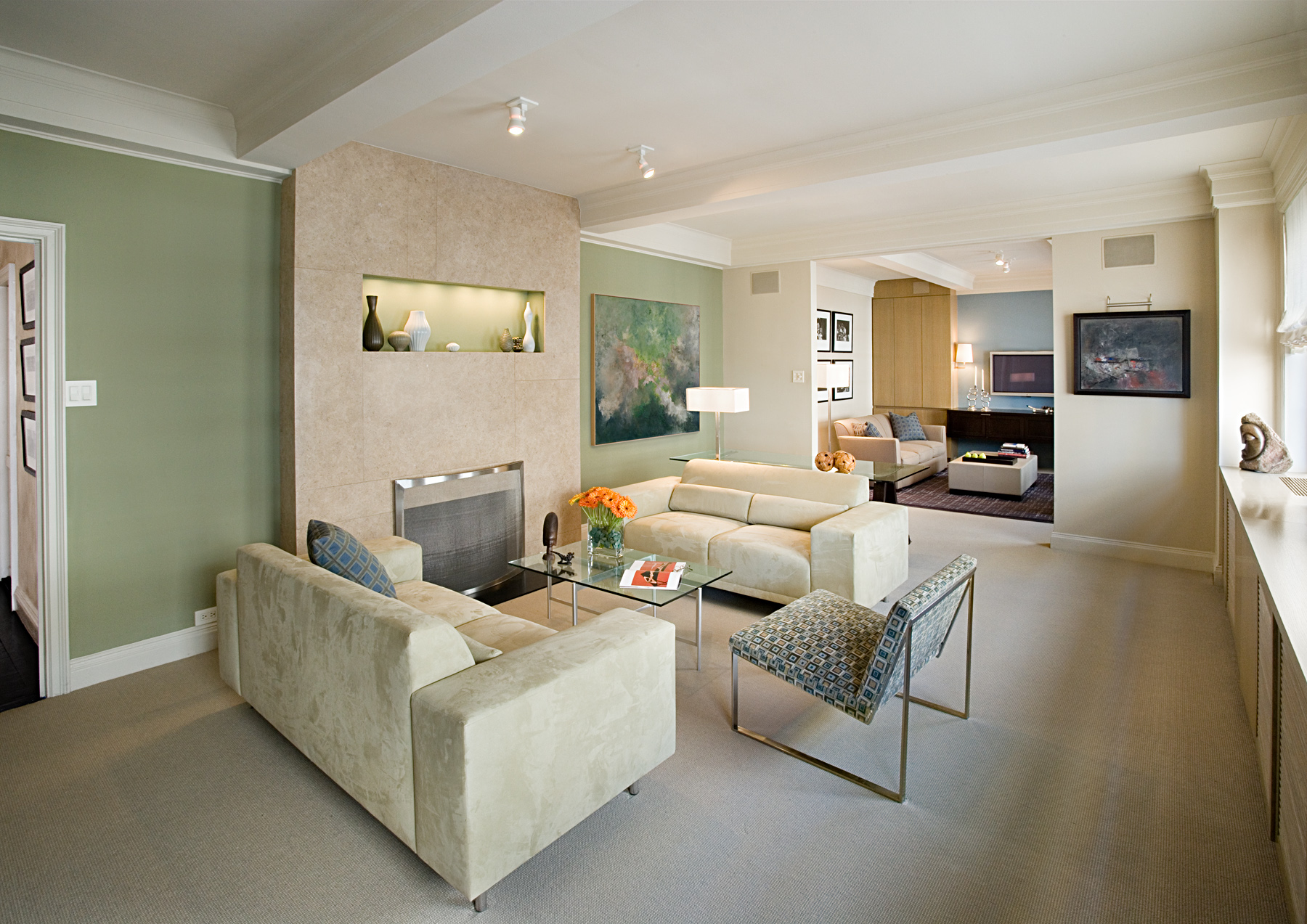 Private Residence. Tobin Parnes Design. Residential. Living Room.