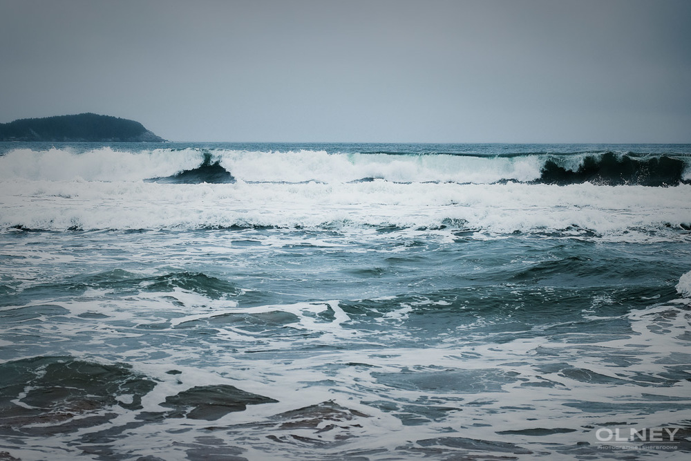 Rolling sea in Nova Scotia olney photographe sherbrooke