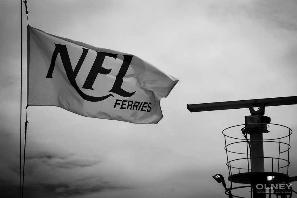 Northumberland Ferry black and white olney photographe sherbrooke