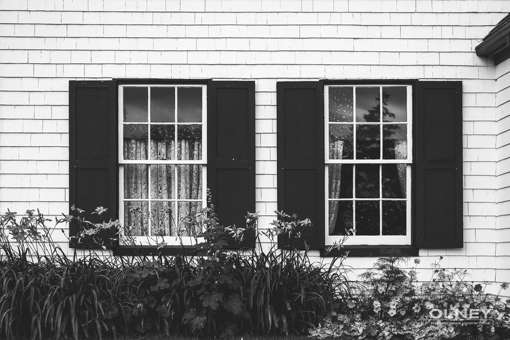 Green Gables House black and white olney photographe sherbrooke