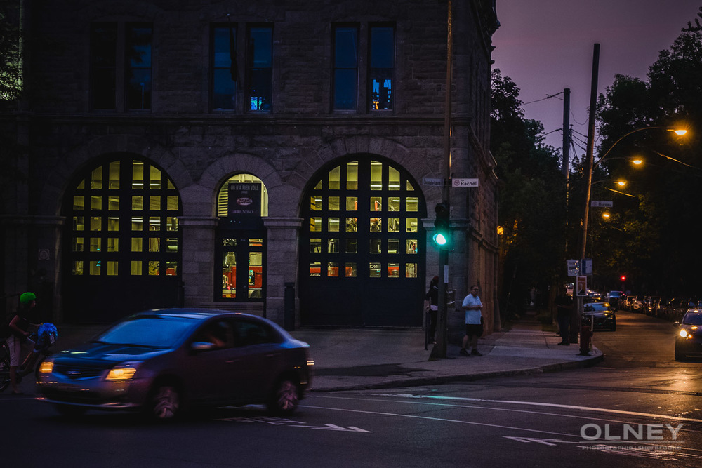 Old fire station on Rachel street Montreal OLNEY photographe Sherbrooke