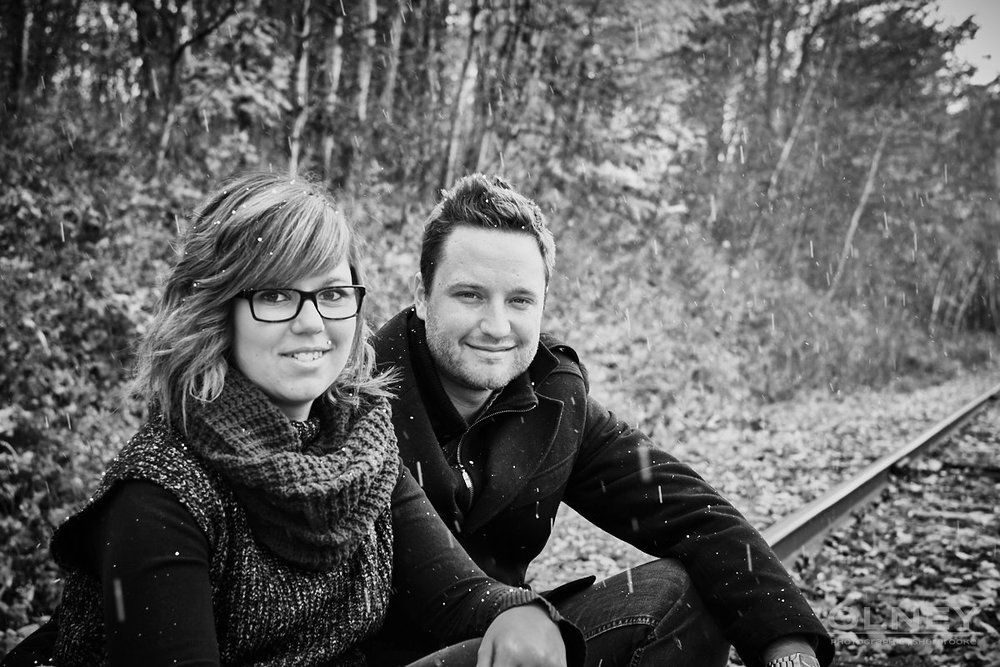 photographie couple et rail de chemin de fer olney sherbrooke