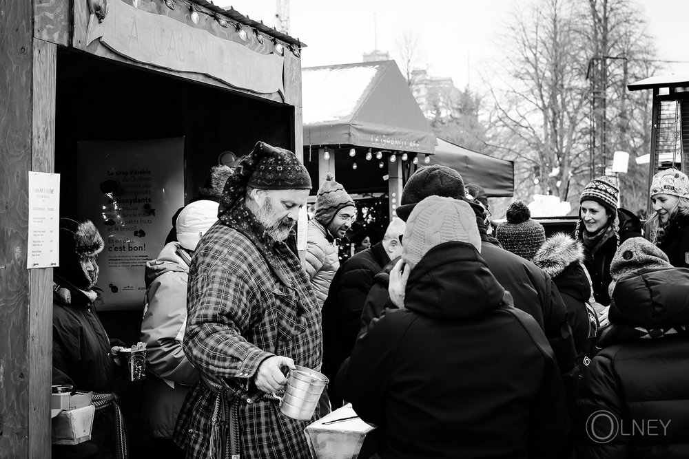 Maple syrup carnaval québec city