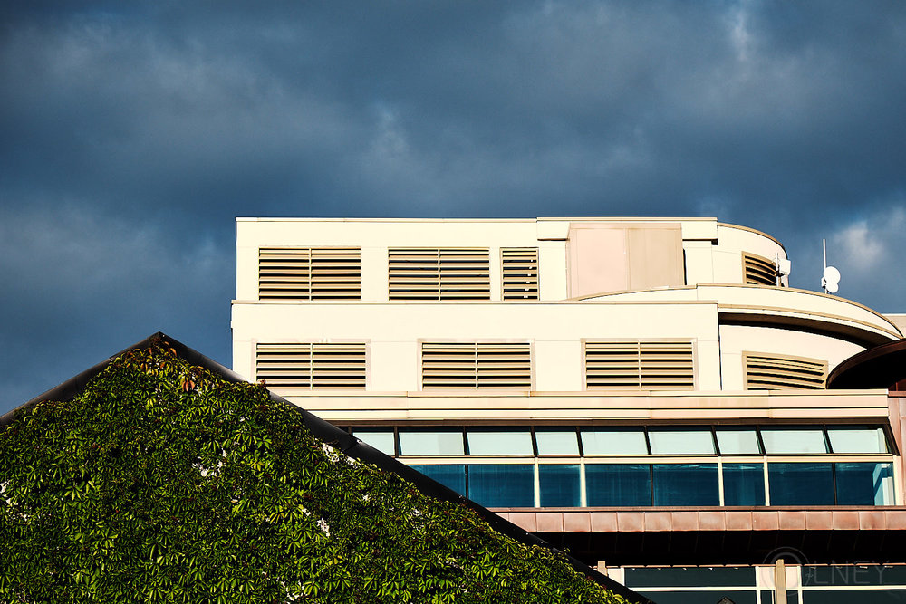 house roof and modern building in Gatineau QC