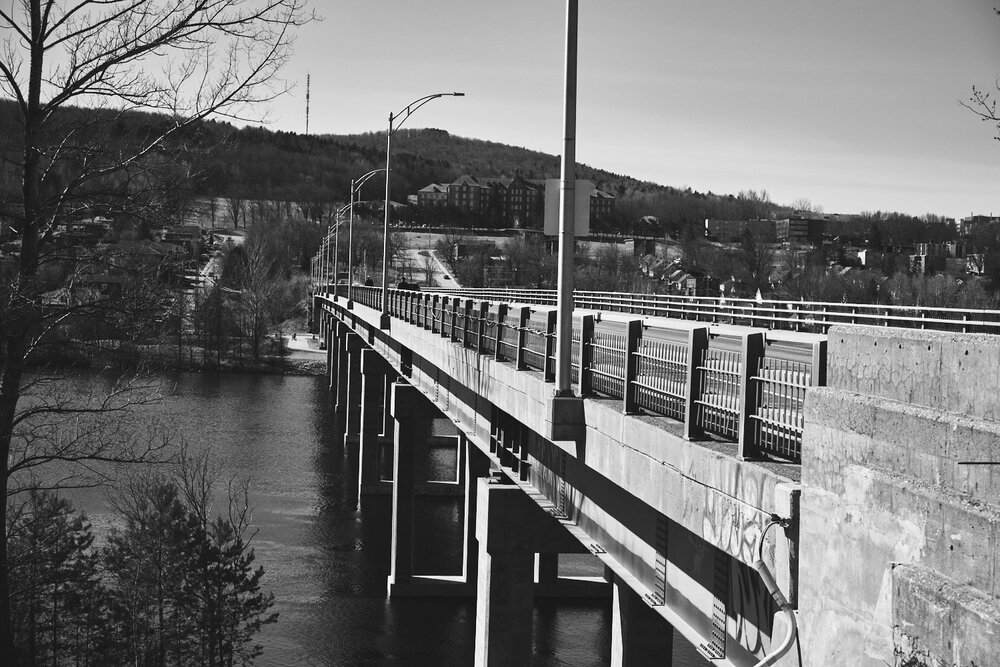 Pont Jacques-Cartier à Sherbrooke QC