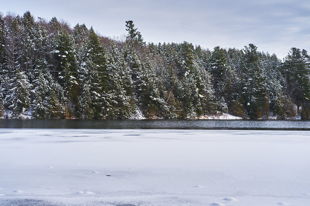 vue de la rivière magog à sherbrooke qc