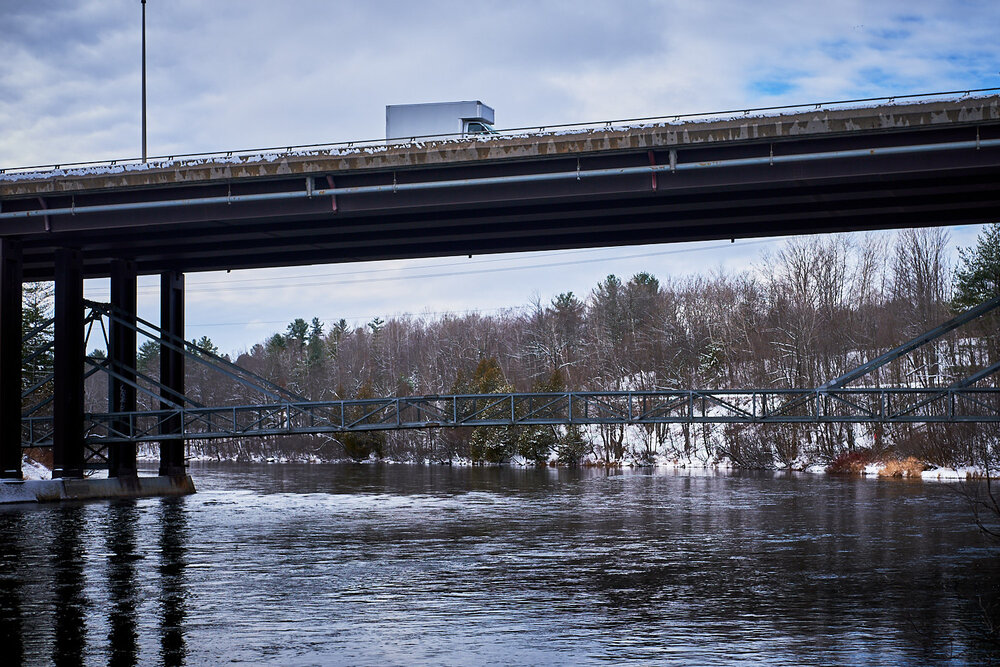 pont de l"autoroute 410 à sherbrooke qc