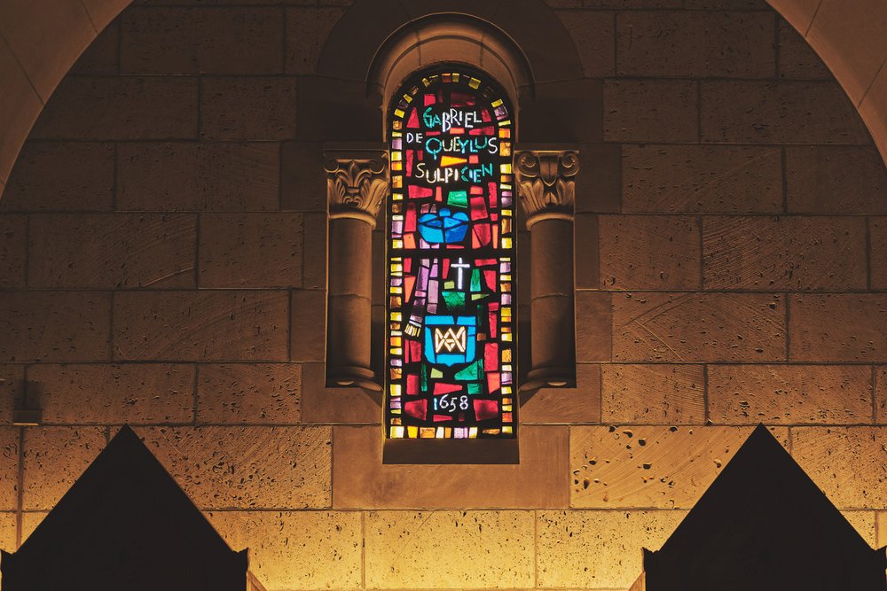 iconographie et vitrail à Sainte-Anne-de-Beaupré