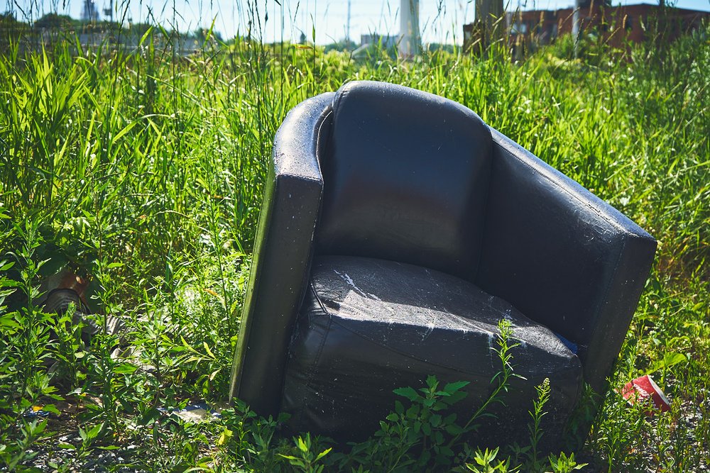 decaying chair