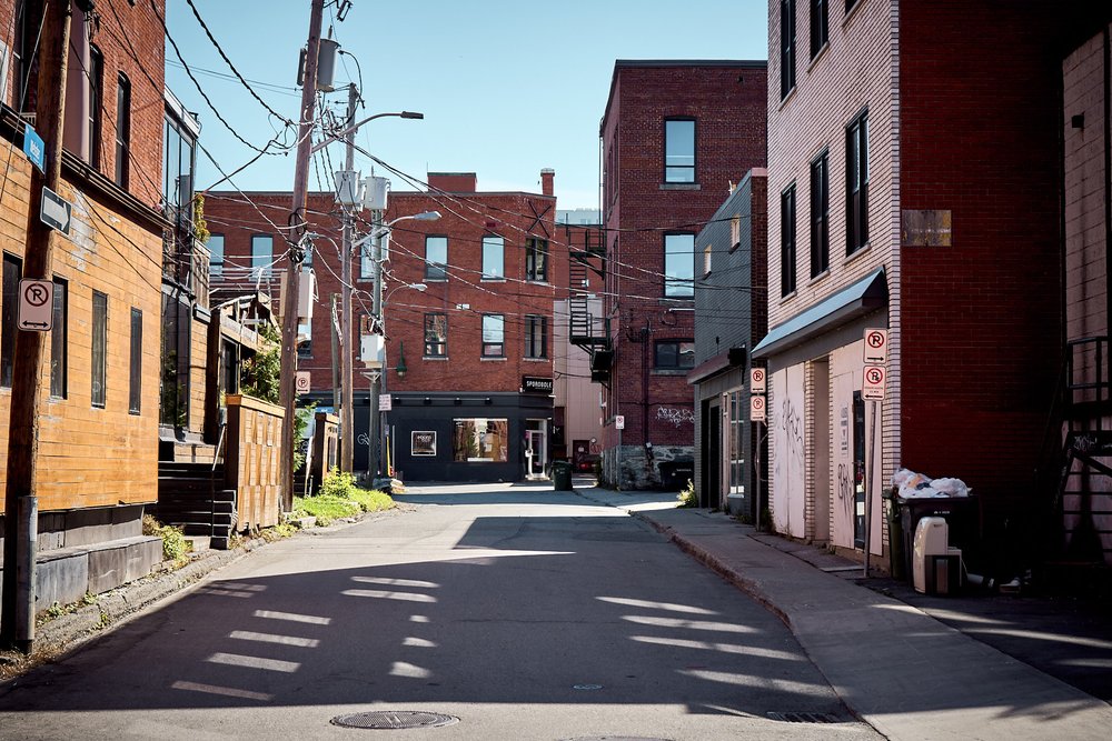 rue Meadow, centre ville de Sherbrooke QC