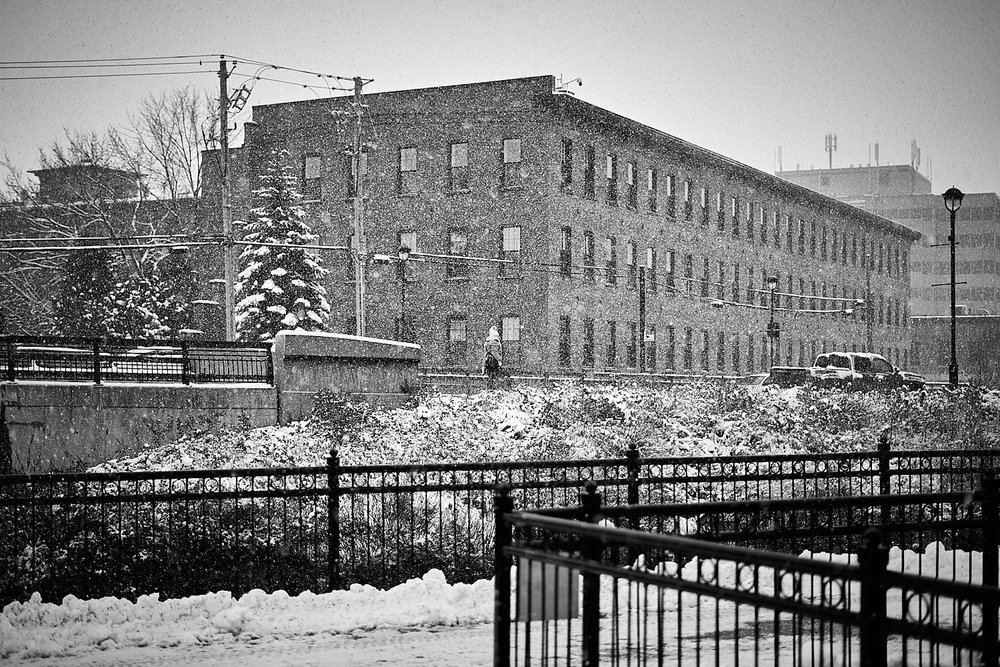 ancient factory in Sherbrooke qc canada