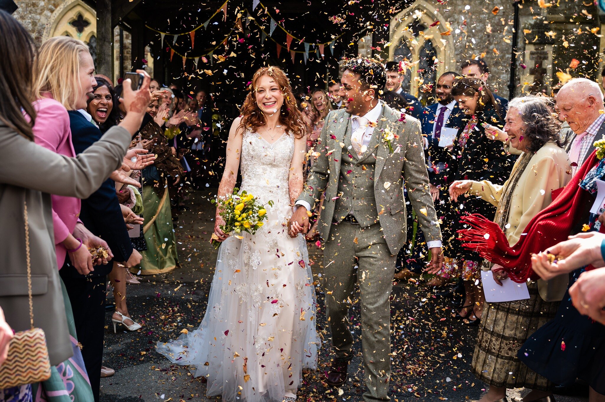 Rainbow Confetti🎊, Happy Faces☺️, and Newlyweds💍

Check out Becky and Mayur's Wedding at the beautiful St. Bartholomew's Church💒 

#ukweddingphotographer #londonweddingphotographer #churchwedding #civilweddingceremony #whiteweddingdress #weddingdr