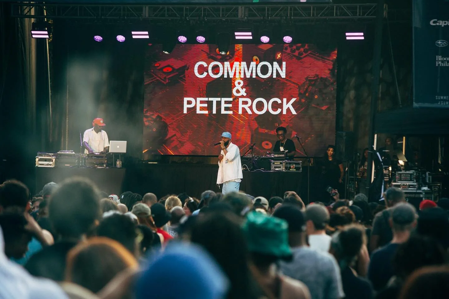 @common @realpeterock x @summerstage ; #SummerTings2024 #Brooklyn