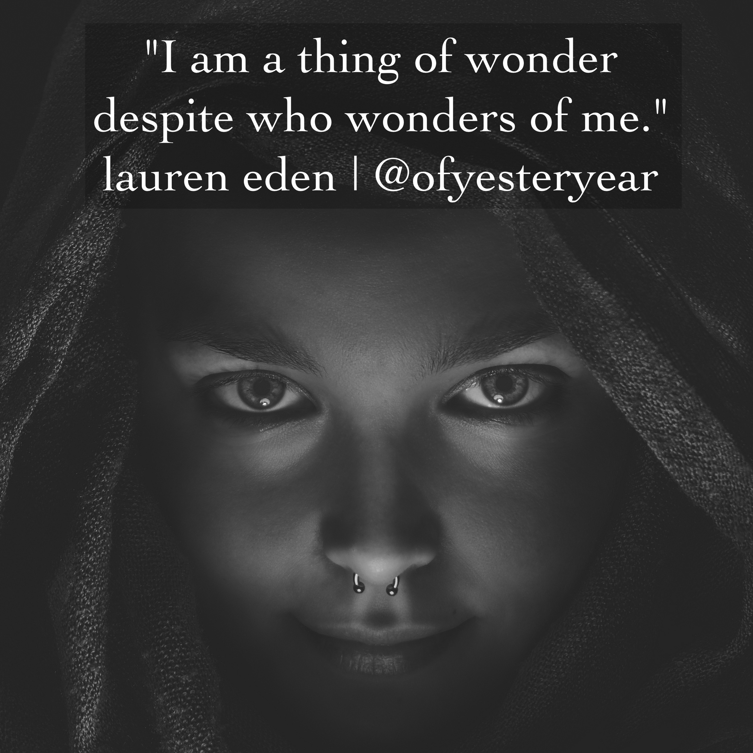  Quote:  Lauren Eden  Image:  Sebastian Unrau  