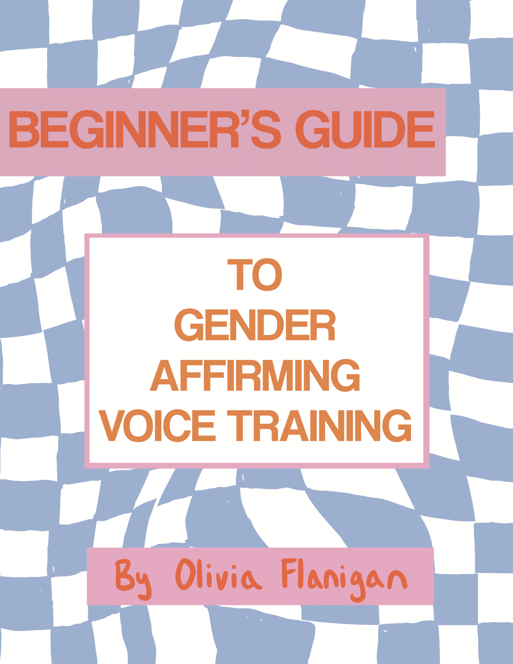 Printable zine about gender affirming voice, crafted by artist Kian Straub.