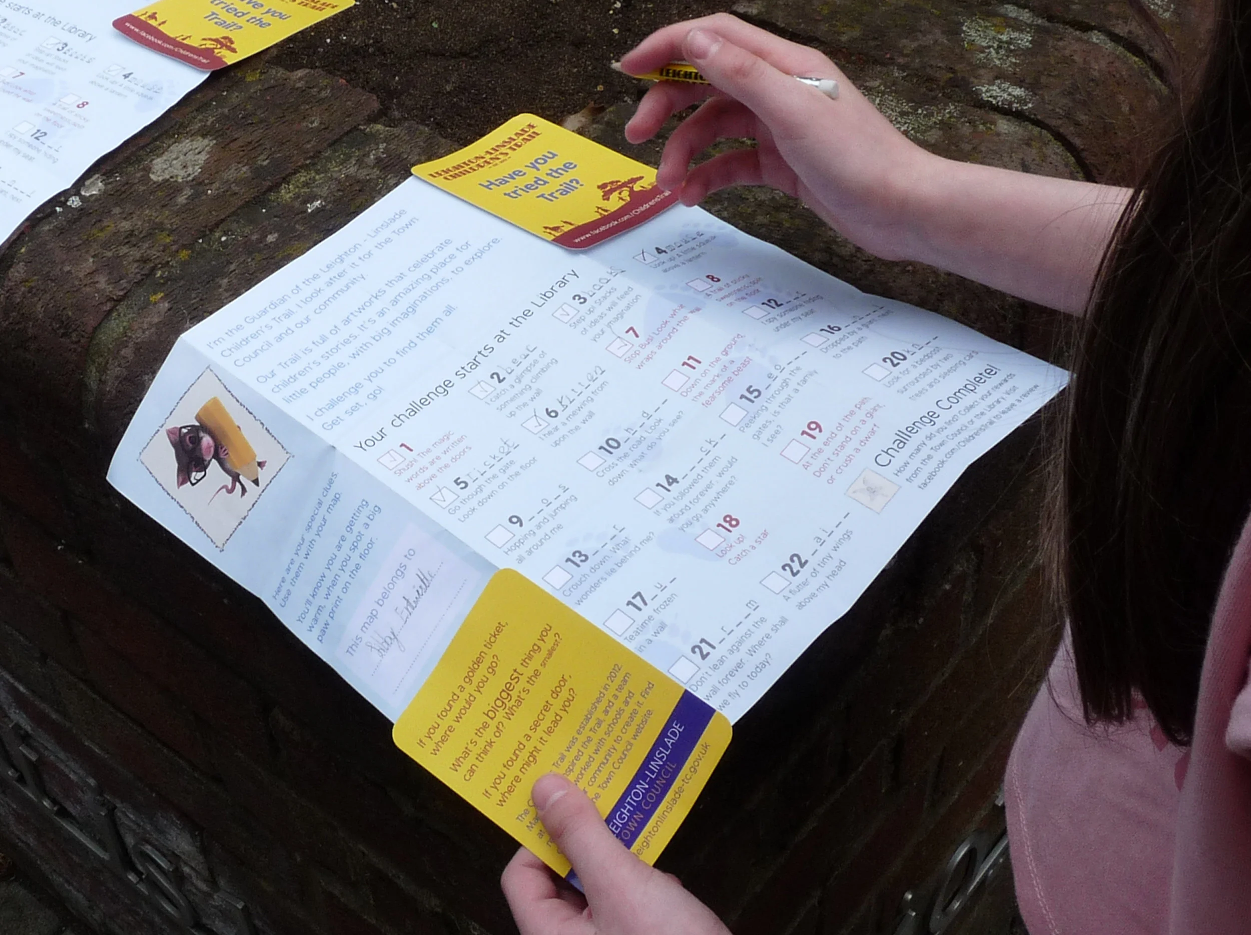  A new, clear, challenge-based activity map was designed to provide 'Beginning to Read' aged children with a fun numeracy and literacy challenge. 