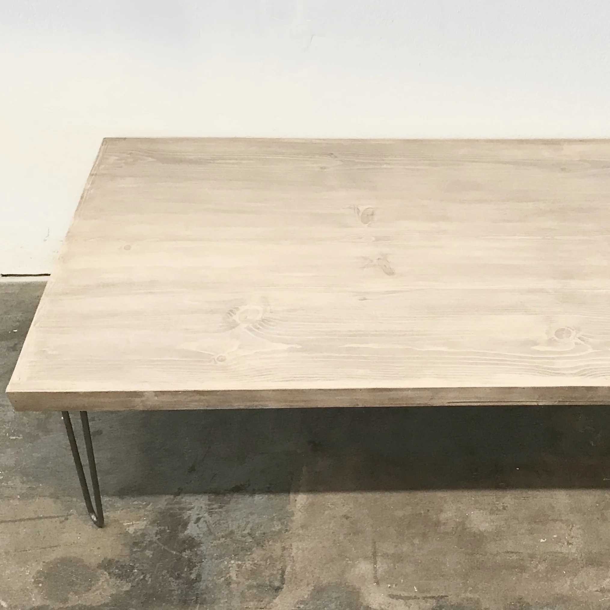 Christina Coffee Table 60" with Hairpin Legs