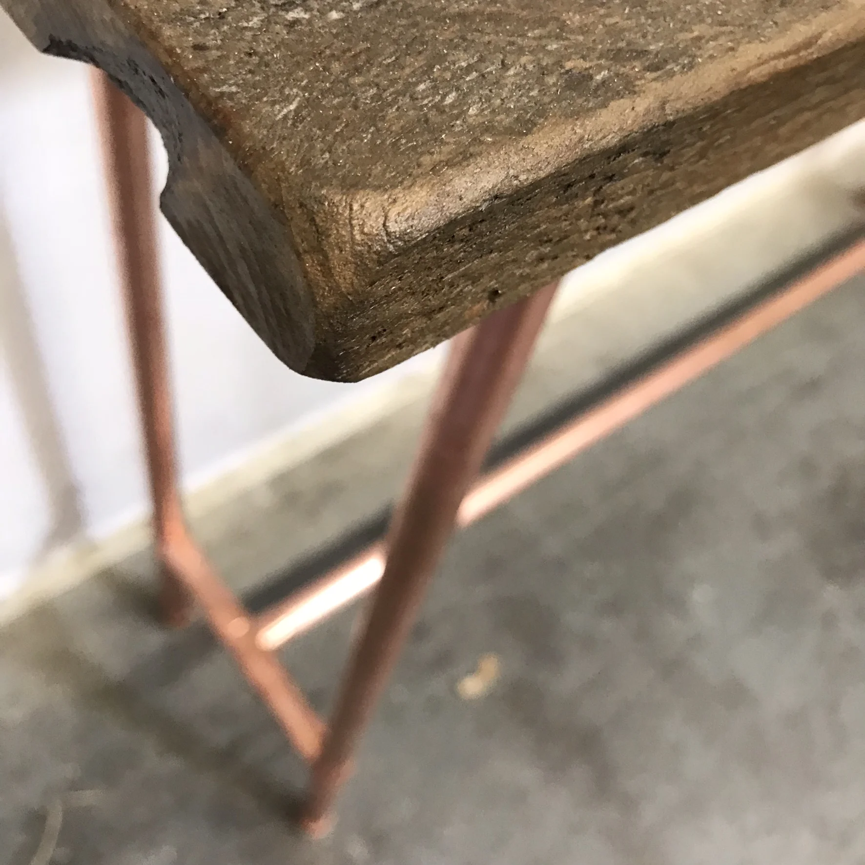 Jane Console Table Copper Base