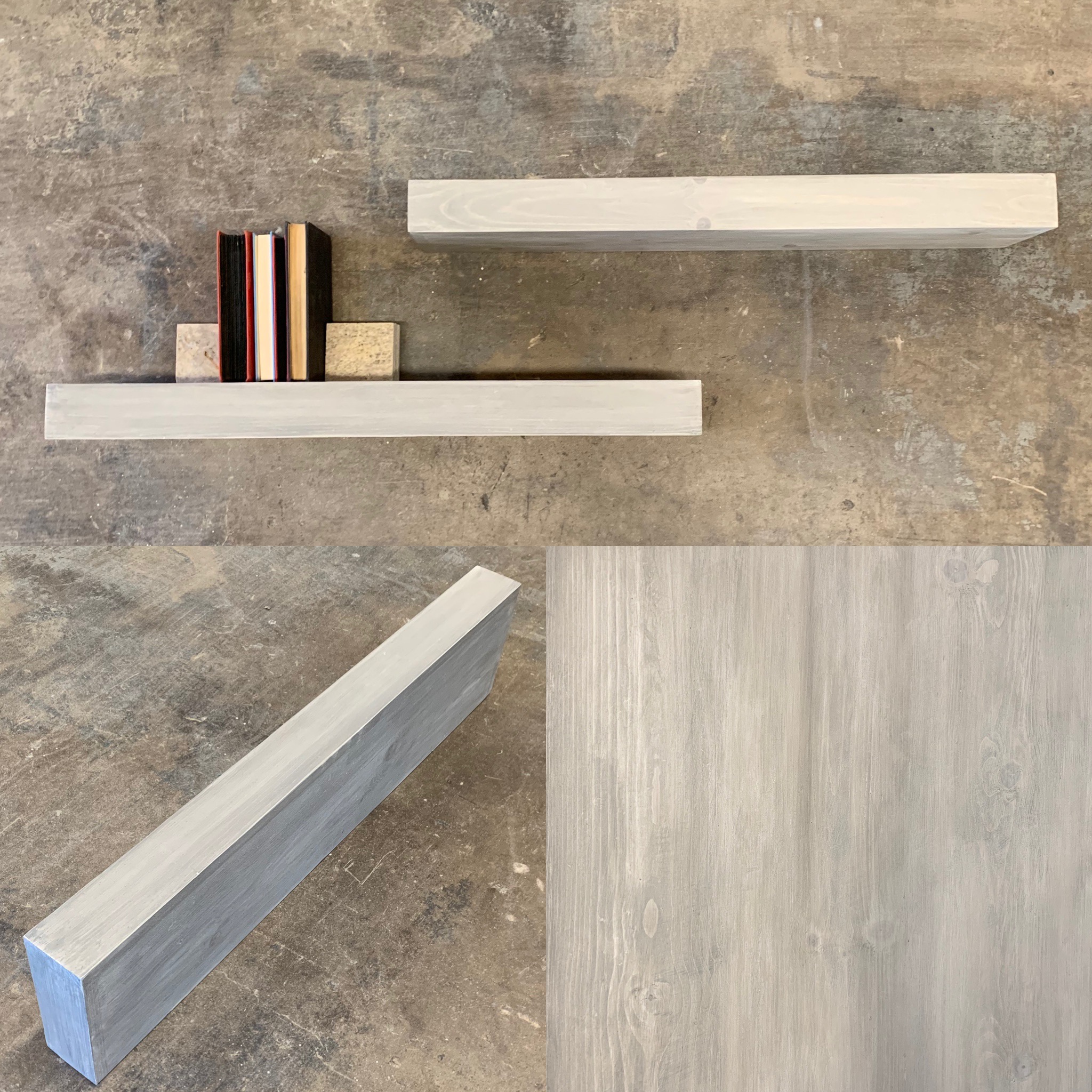 Wayne Floating Wall Shelves 36"