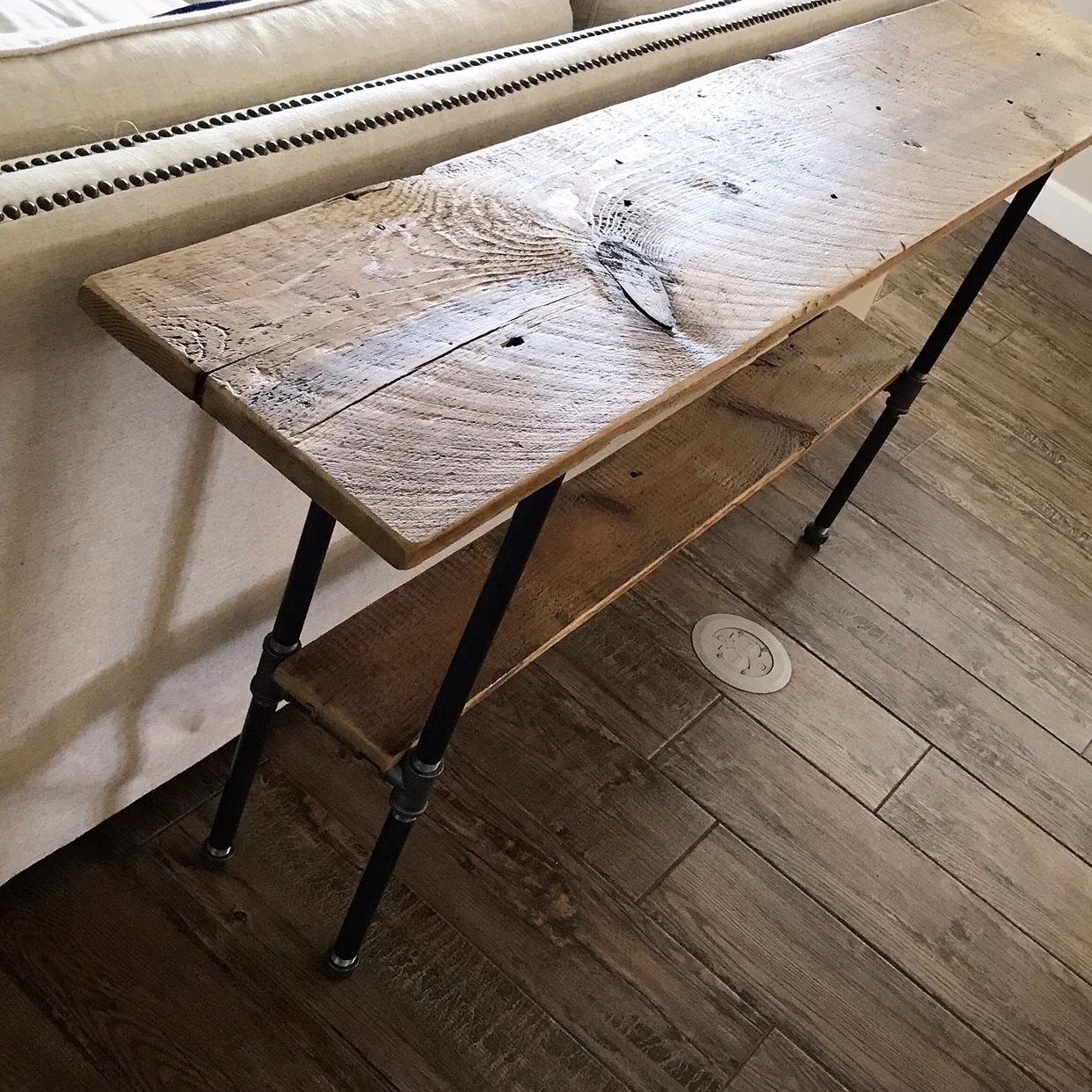 Henry Console Table 72" with Shelf