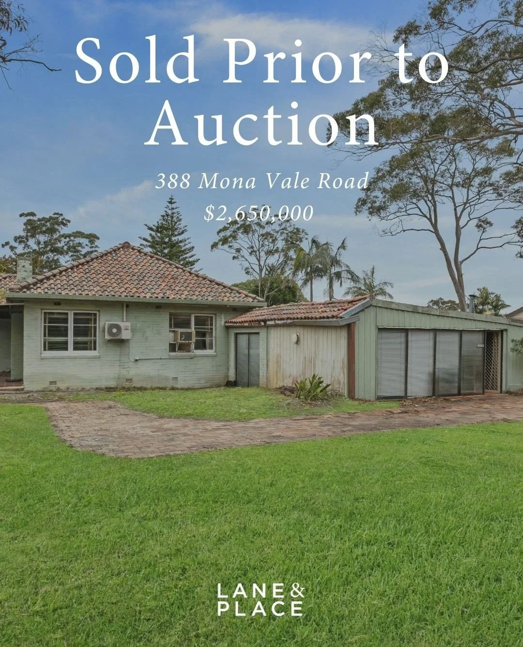 .⁠
⁠
🏡 Just Sold! 🎉⁠
⁠
Congratulations to our amazing clients on the sale of their property!⁠
⁠
The Molyneaux family owned this property since before St Ives was zoned residential (it was still rural!), since before Mona Vale Road was called Mona V