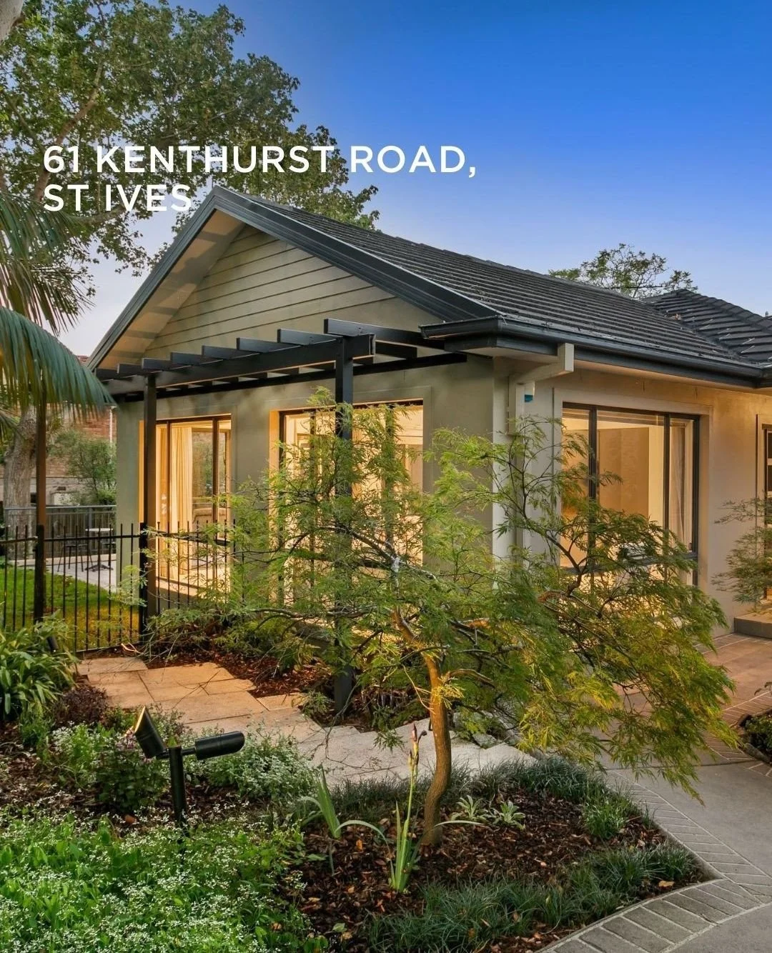 .⁠
⁠
🏡 Spacious single-level living on an easy-care 567sqm block⁠
⁠
📍 61 Kenthurst Road, St Ives⁠
⁠
4 Bed | 3 Bath | 2 Car⁠
⁠
Inspect Sat and Wed 11.15-11.45am⁠
⁠
Set in a highly regarded position in St Ives, this light-filled home offers an except