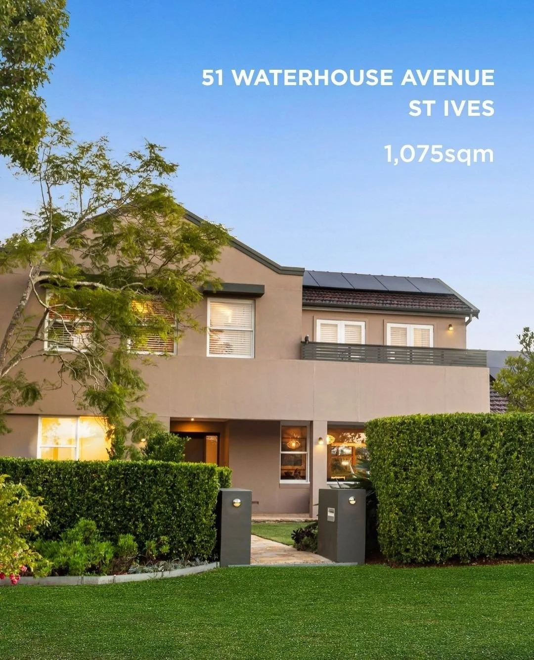.⁠
⁠
🏡 JUST LISTED | 51 Waterhouse Avenue, St Ives⁠
⁠
✨ Substantial Landholding. Effortless Living. Exceptional Potential.⁠
⁠
Set on an expansive 1075sqm block, this impressive family home offers space, comfort, and exciting future possibilities &md