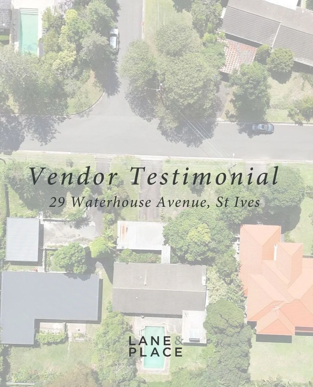 .⁠
⁠
Vendor Testimonial &mdash; 29 Waterhouse Avenue, St Ives⁠
⁠
A privilege to be trusted with this sale⁠
⁠
Some homes hold far more than their walls suggest &mdash; and this one was no exception. After decades of life lived within it, its past dese