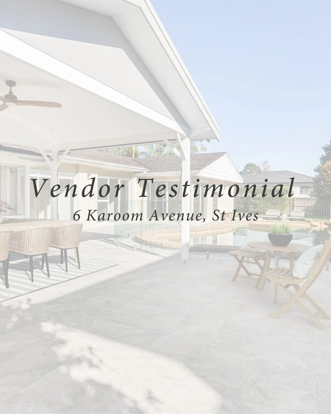 Another wonderful outcome for our vendors, and another reminder of why we love what we do. 🏡⁠
⁠
"We recently sold our home with Julie and Robert and couldn&rsquo;t be happier with their service...Their knowledge, dedication, and genuine care ga