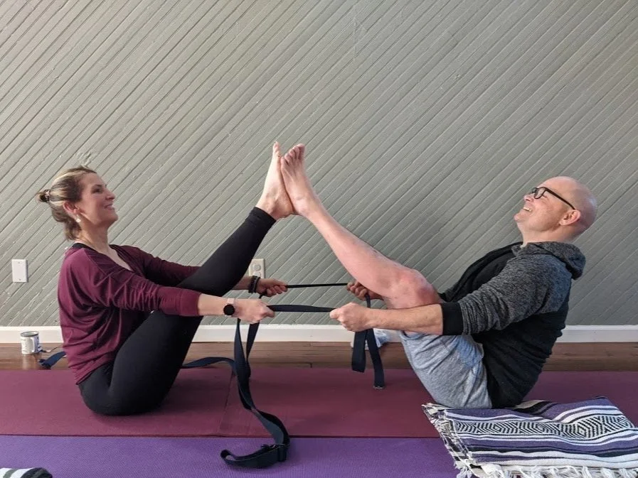 Partner Yoga: The Joy of Giving and Receiving with Elaine Lewis 