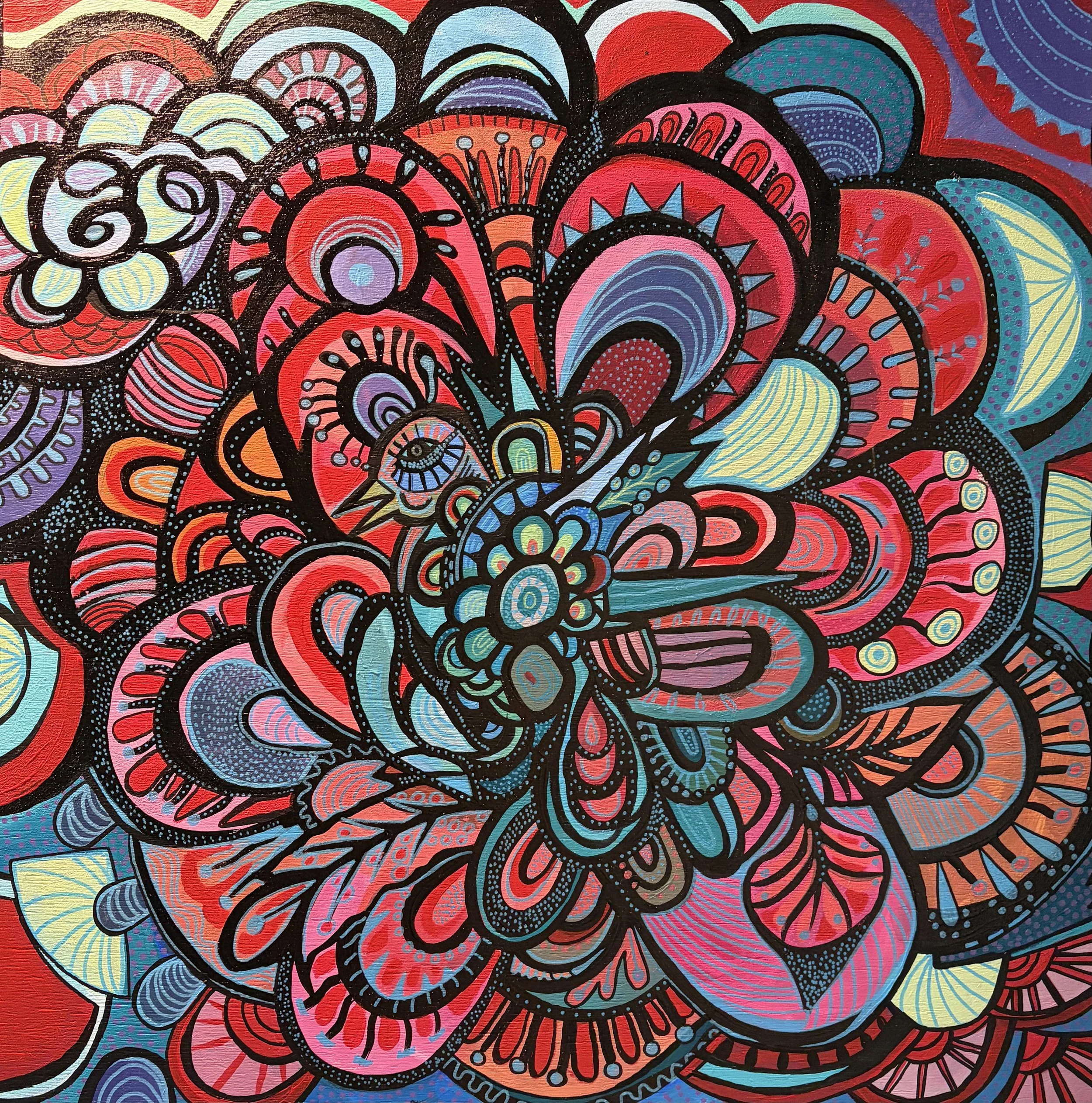 Closing Reception of Kaleidoscope: Celebrating Raya's Artwork