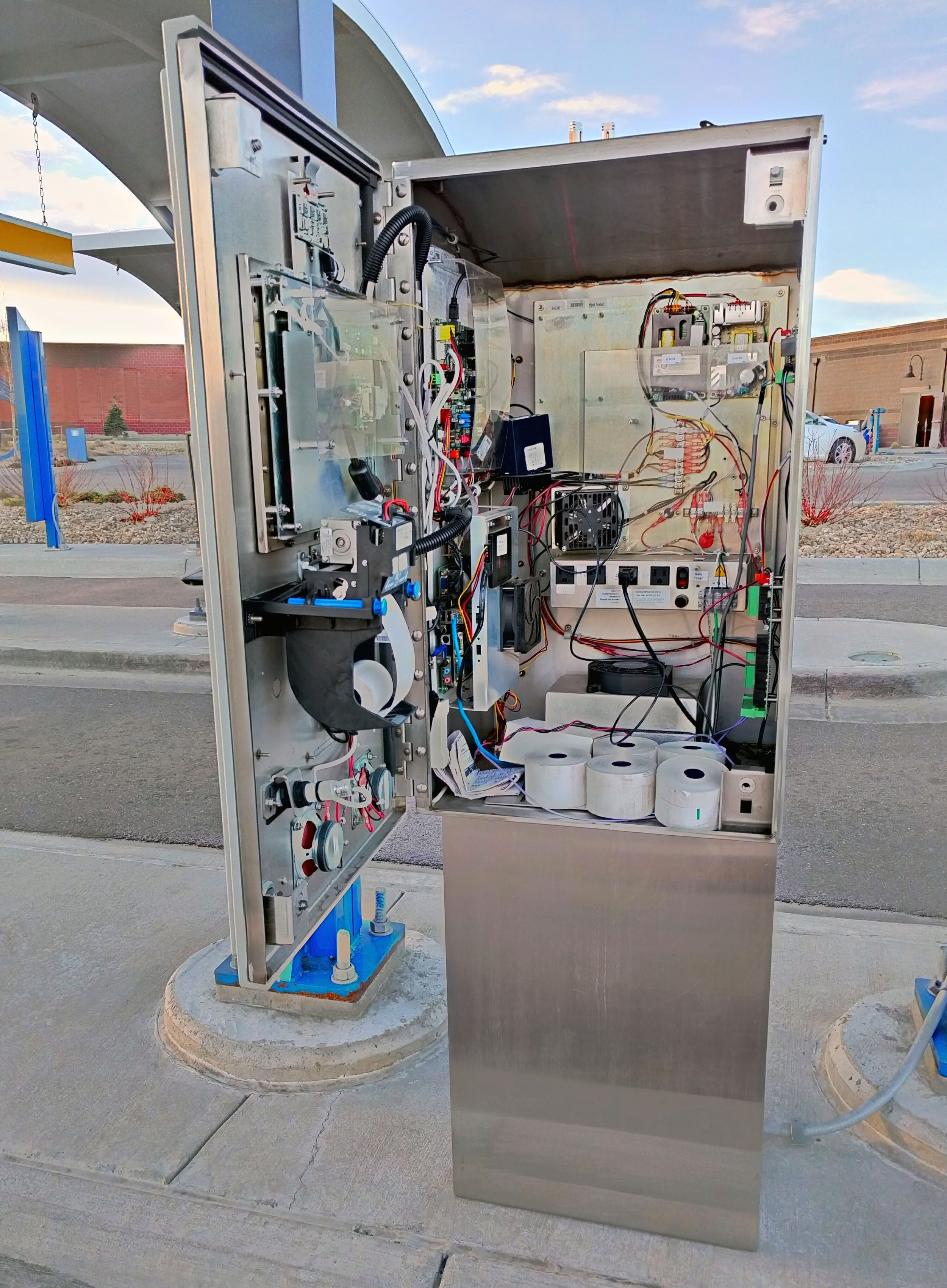 First project was to update the Unitec C-Start pay station to the most current version.