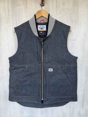 中古 Schott OLD DENIM WORK VEST 中古 Schott OLD DENIM WORK VEST Schott OLD DENIM WORK VEST
