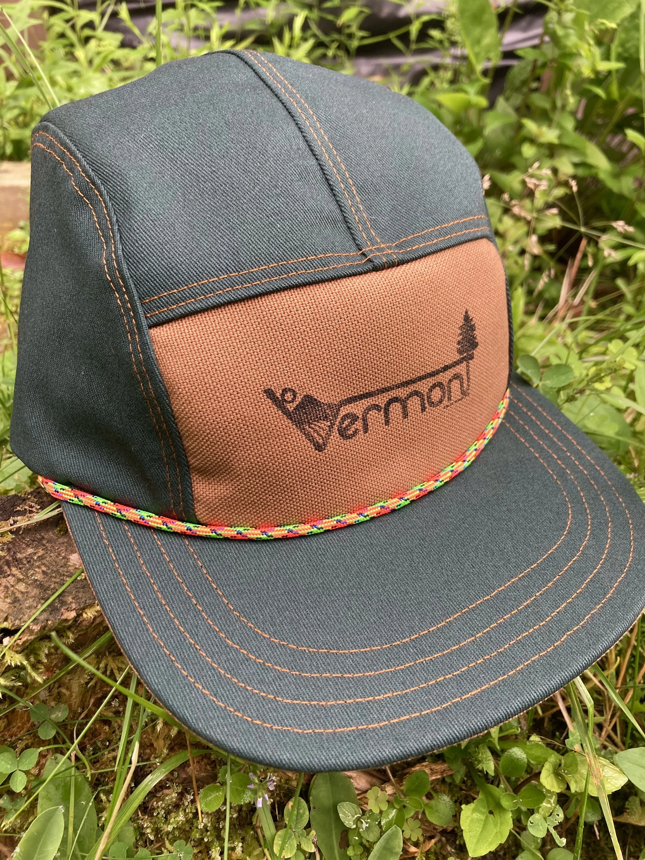 Vermont Stamped 5 Panel Hat
