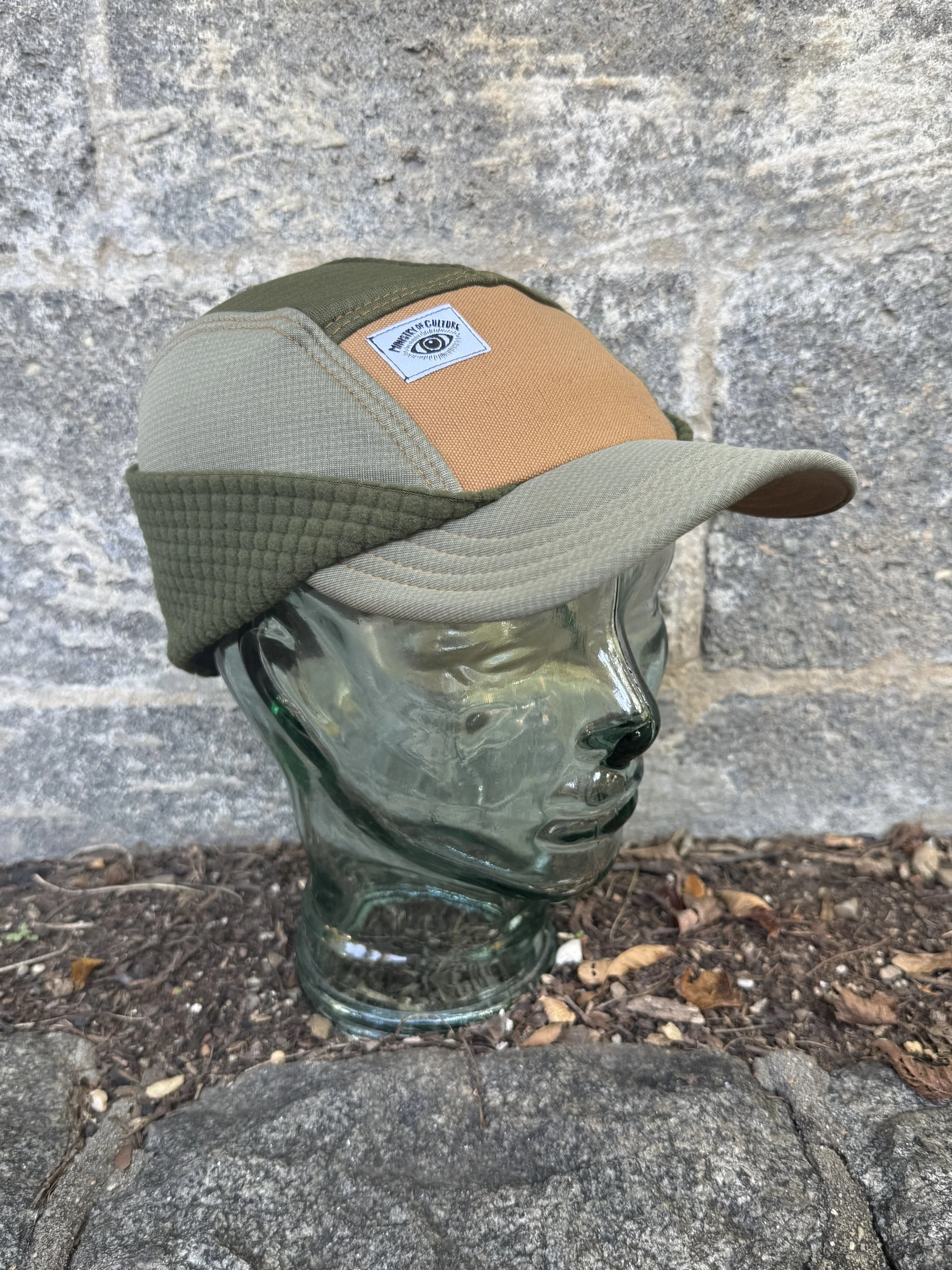 Backcountry Touring Hat in Olive and Sage