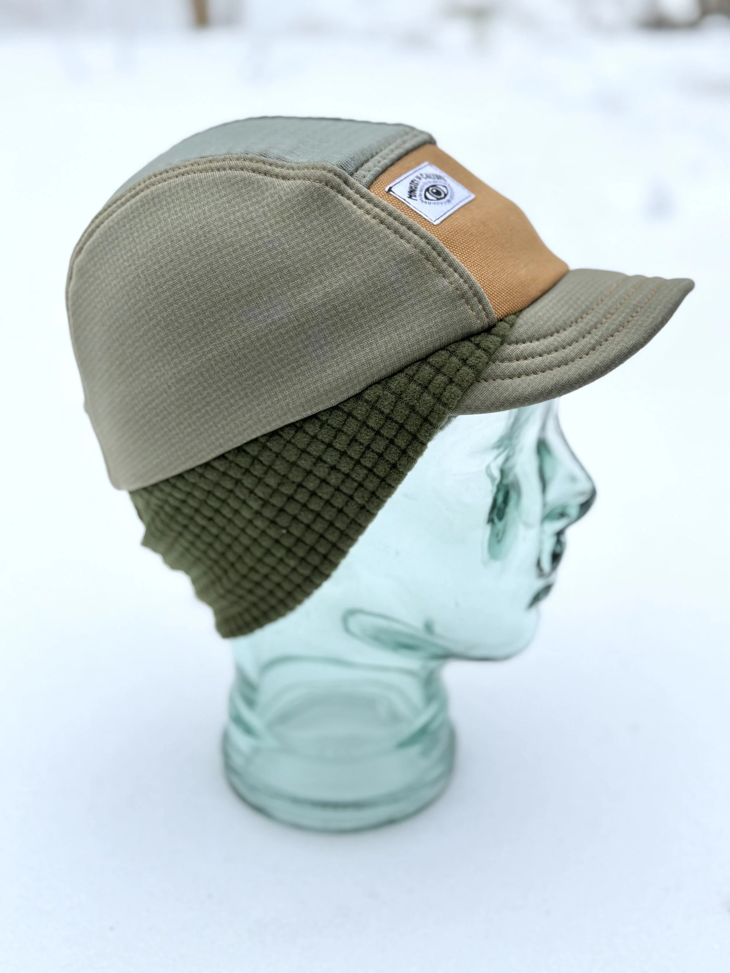 Micro Brim Backcountry Hat in Green Tonal