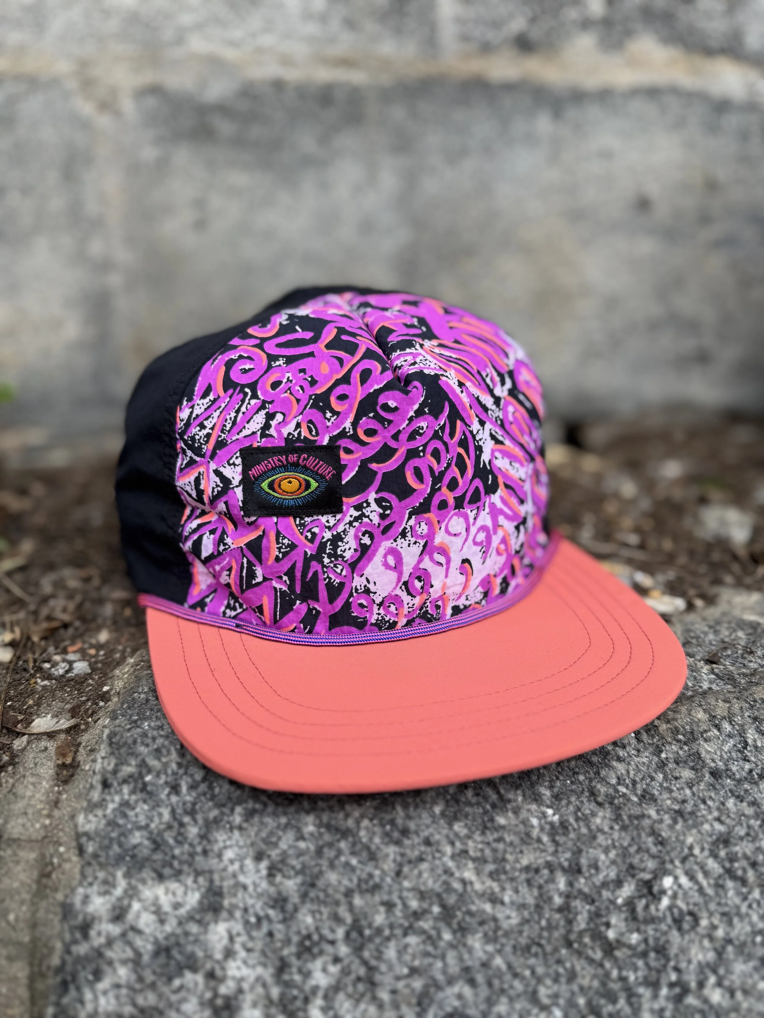 Pink Flamingo Lightweight Pinch Front Surf Hat