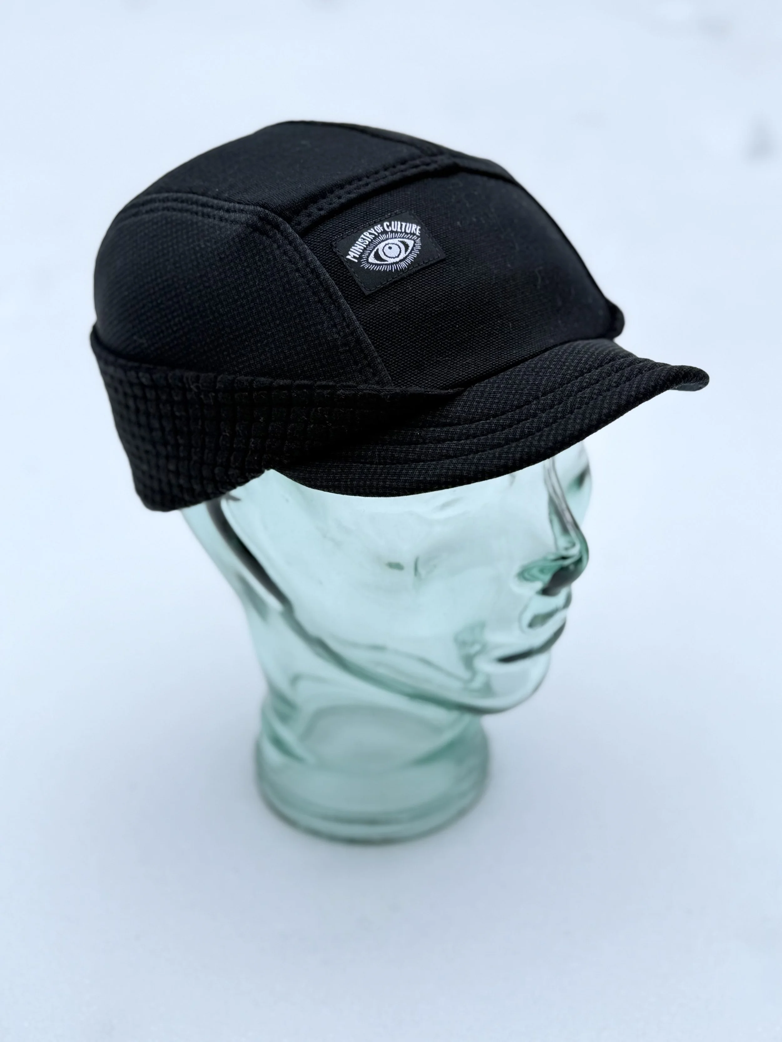 Micro Brim Backcountry Hat in All Black
