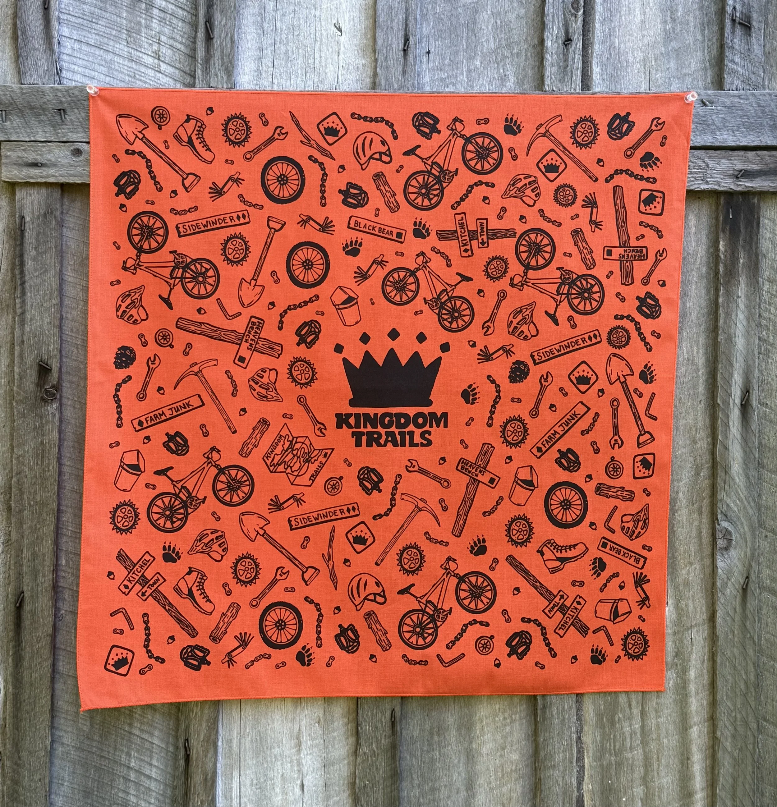 Trail Rags x Kingdom Trails Bandana