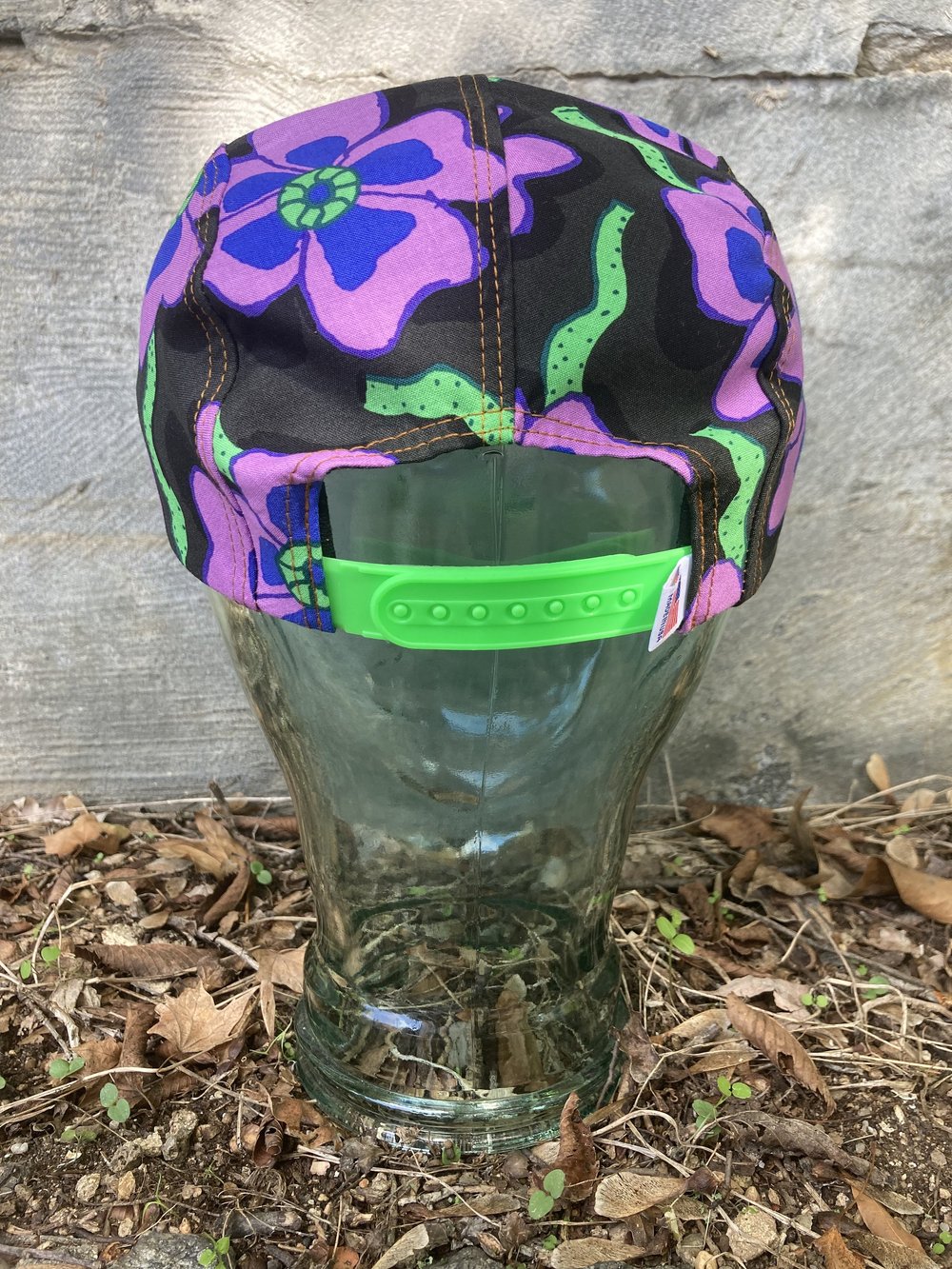 Ministry of Culture - Handmade 5 Panel Camp Hat - Electric Purple