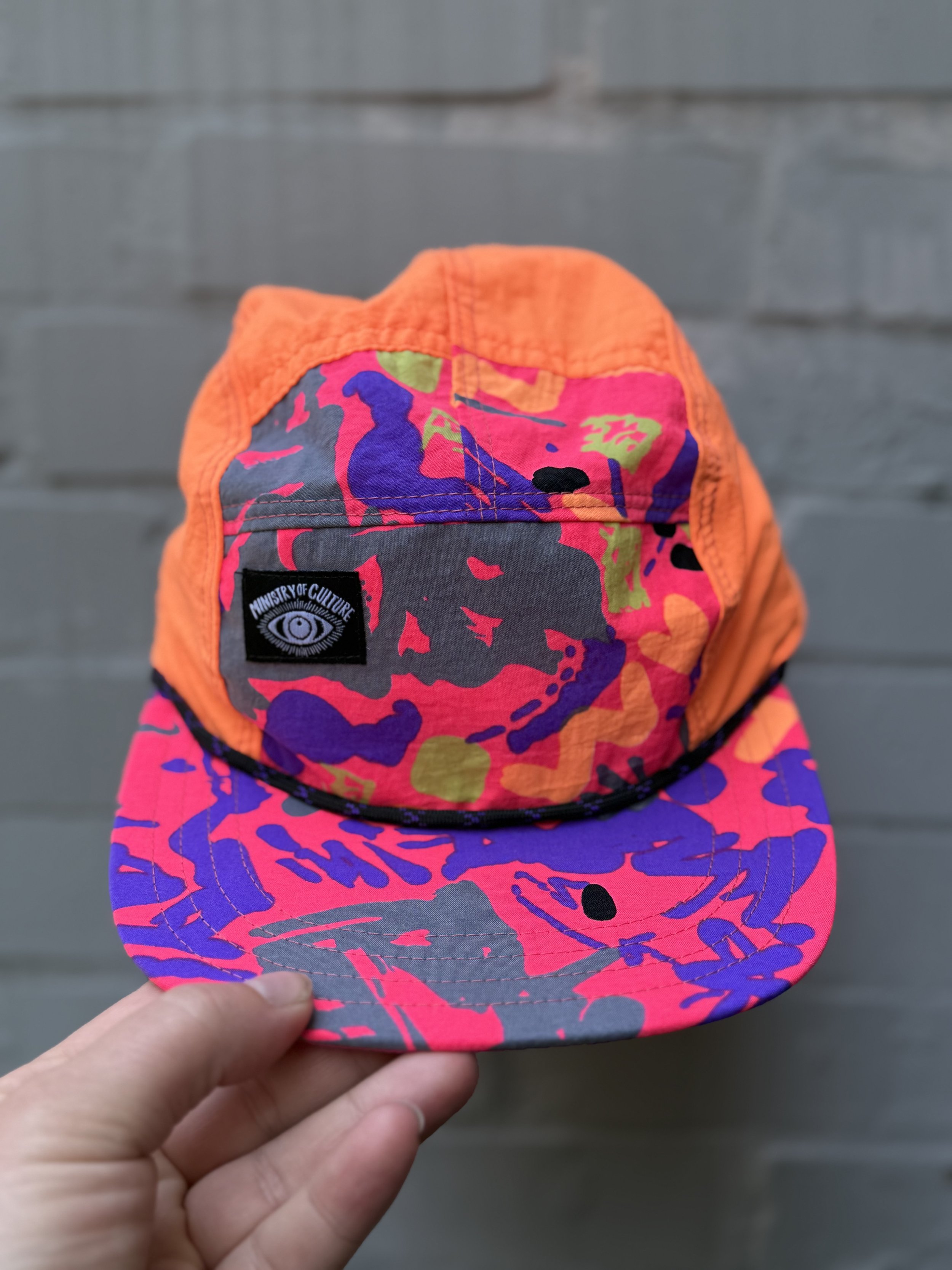 Lightweight Surf Hat - Orange Crush, Size Small