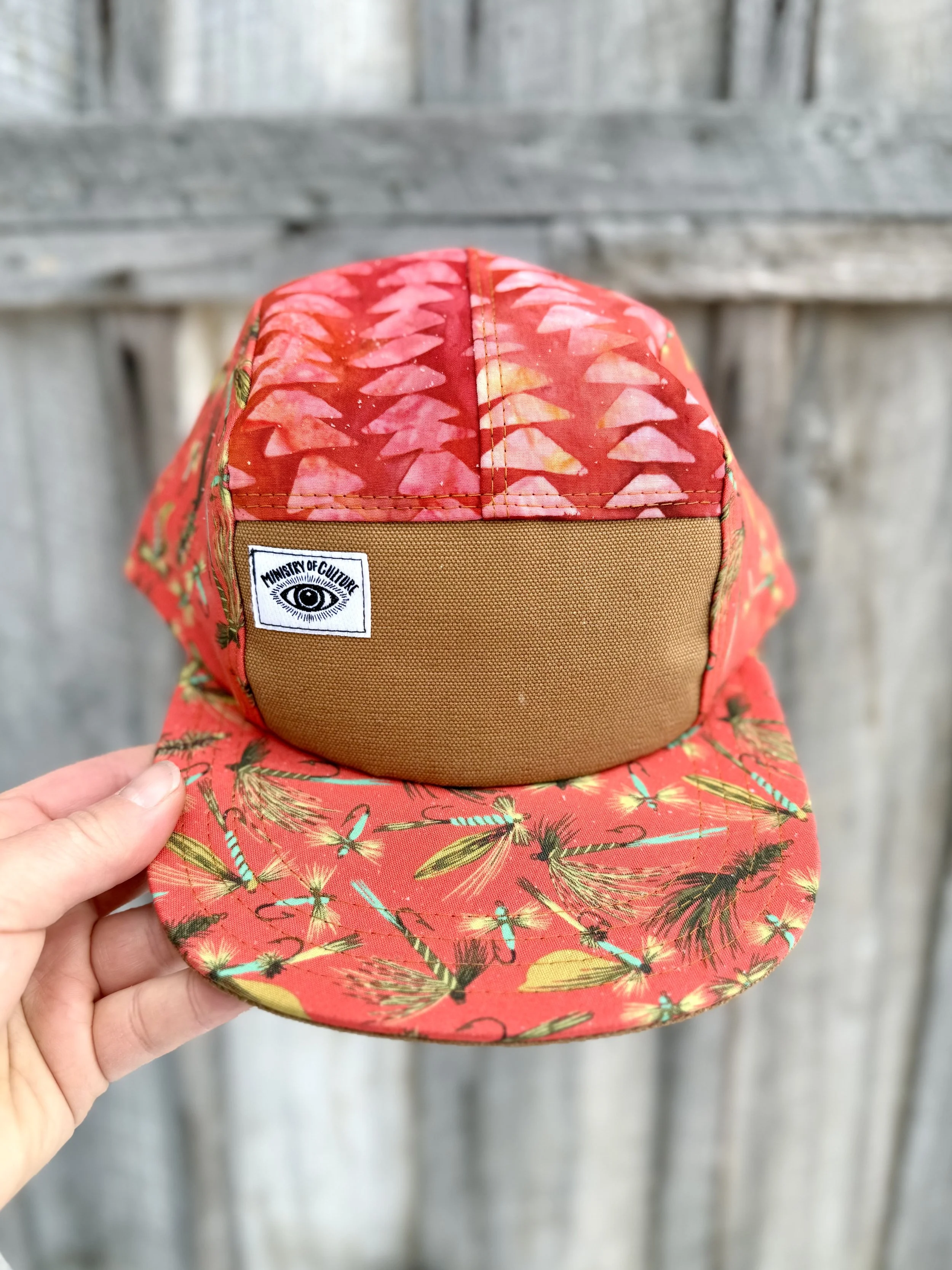 Red Fly Fishing 5 Panel Hat