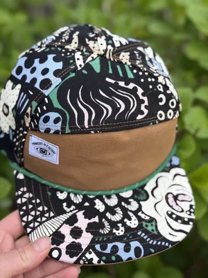 Ministry of Culture - Handmade 6 Panel Hat in Garden Party Mix