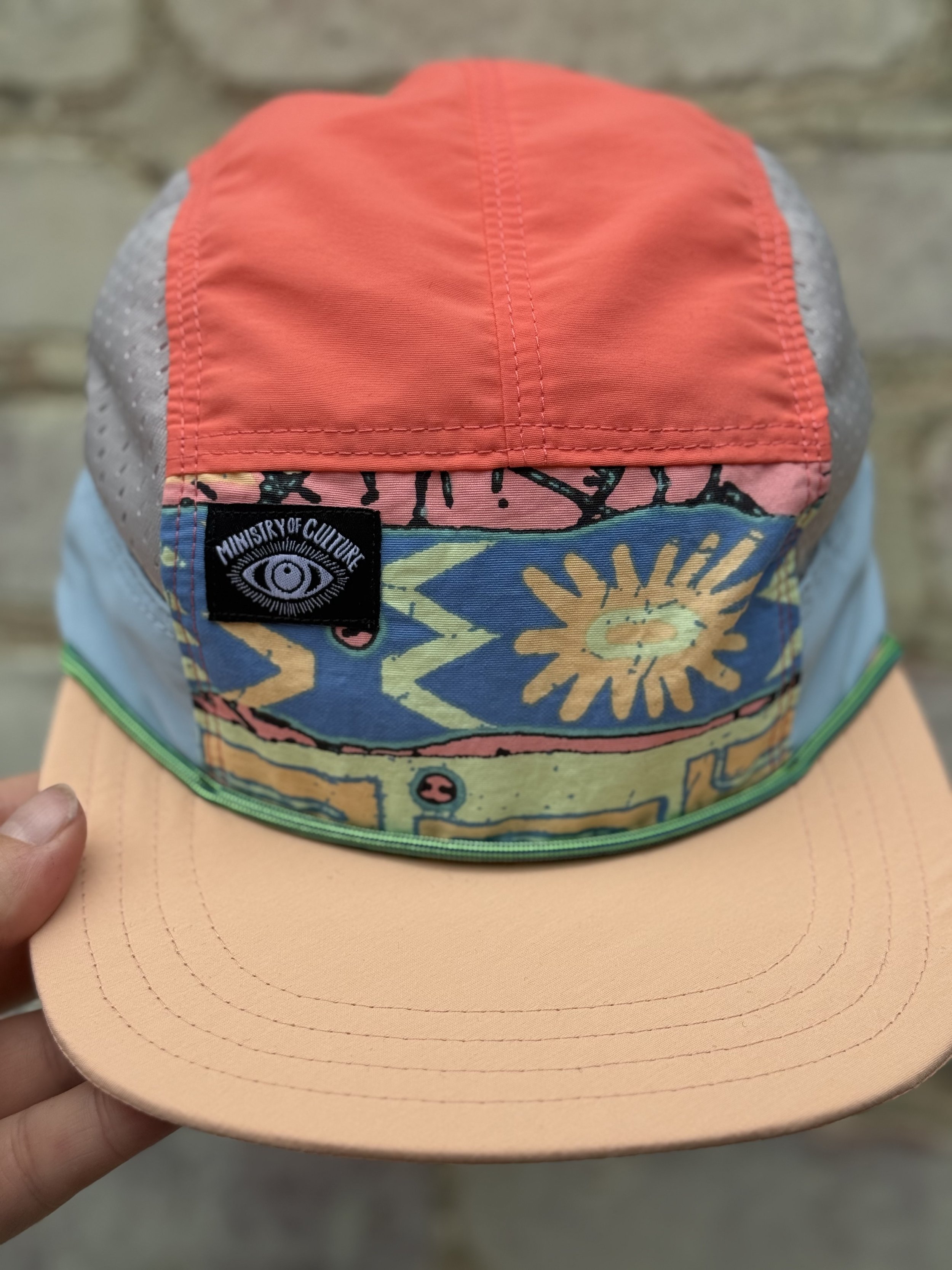 Mesh 5 Panel Surf Hat - Heatwave Halo