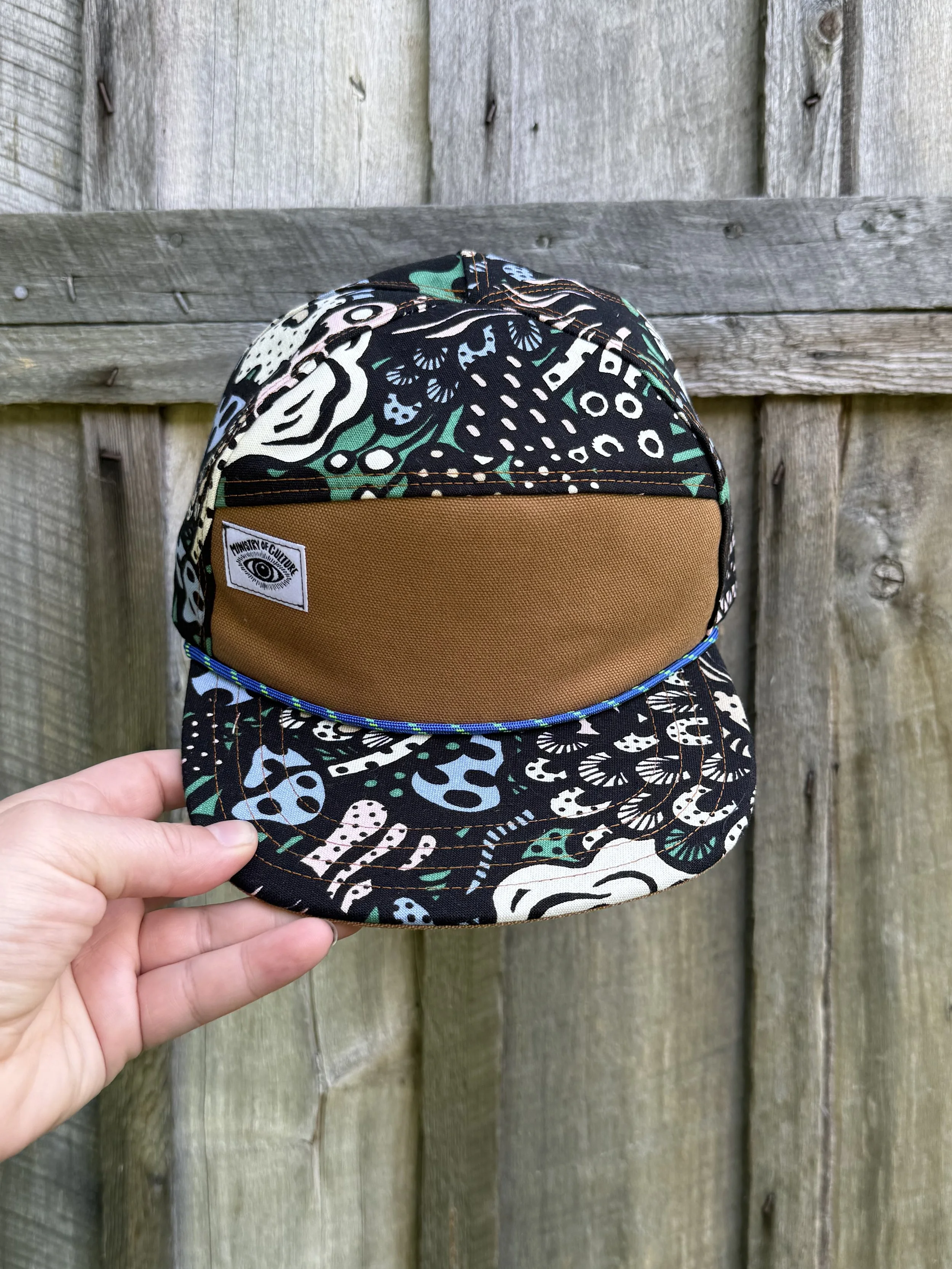 6 Panel Hat in Funky Forest