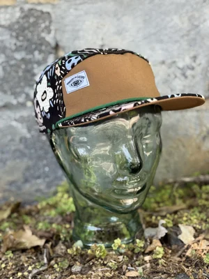 Ministry of Culture - Handmade 6 Panel Hat in Garden Party Mix